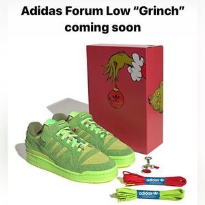 Adidas the Grinch low forum 8M/9W